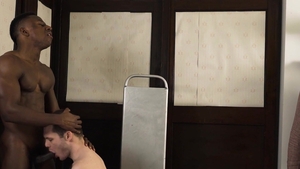 Black Godz: Friend Penn showing black cock