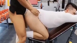 Chinese Fitness coach tempt And bonks Trainer