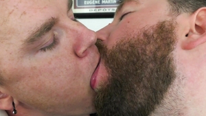 ManPuppy.com: Rough sex with cuban Kaleb plus Leo