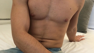 Latin Leche: Jeans-Popping Orgy for Three