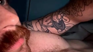 straight Tatted filthy Ginger Stached POV (Ladies only webcam)