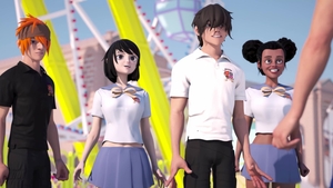 Hentai Sex School: Shaved Pussies Get Extra Attention