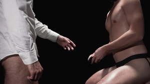 boyforsale: A Jockstrap Threesome with Muscular Hunks