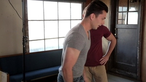 Next Door Buddies: Jockstrap Surprise at Jake's Studio