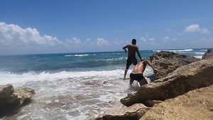 Str8 Chaser: Sandy Studs: Hot Beach Fucksation