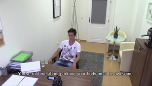 Dirty Scout: Shop Owner Discovers His Type in Applicant