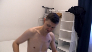 Czech Hunter: Stiff Surprise at Apartment Doorstep