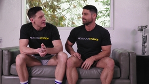 Next Door Raw: Beau Butler Takes on Two Big Dicks at Once