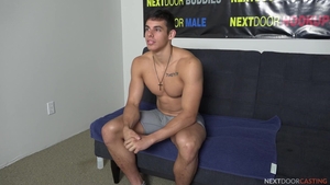 Next Door Casting: Dark-haired Jock Soloing