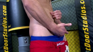 Next Door Male: Stroking to the Beat at the Gym