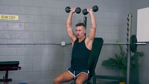 Sean Cody: Under The Barbell's Heat, Two Men Give in To Lust